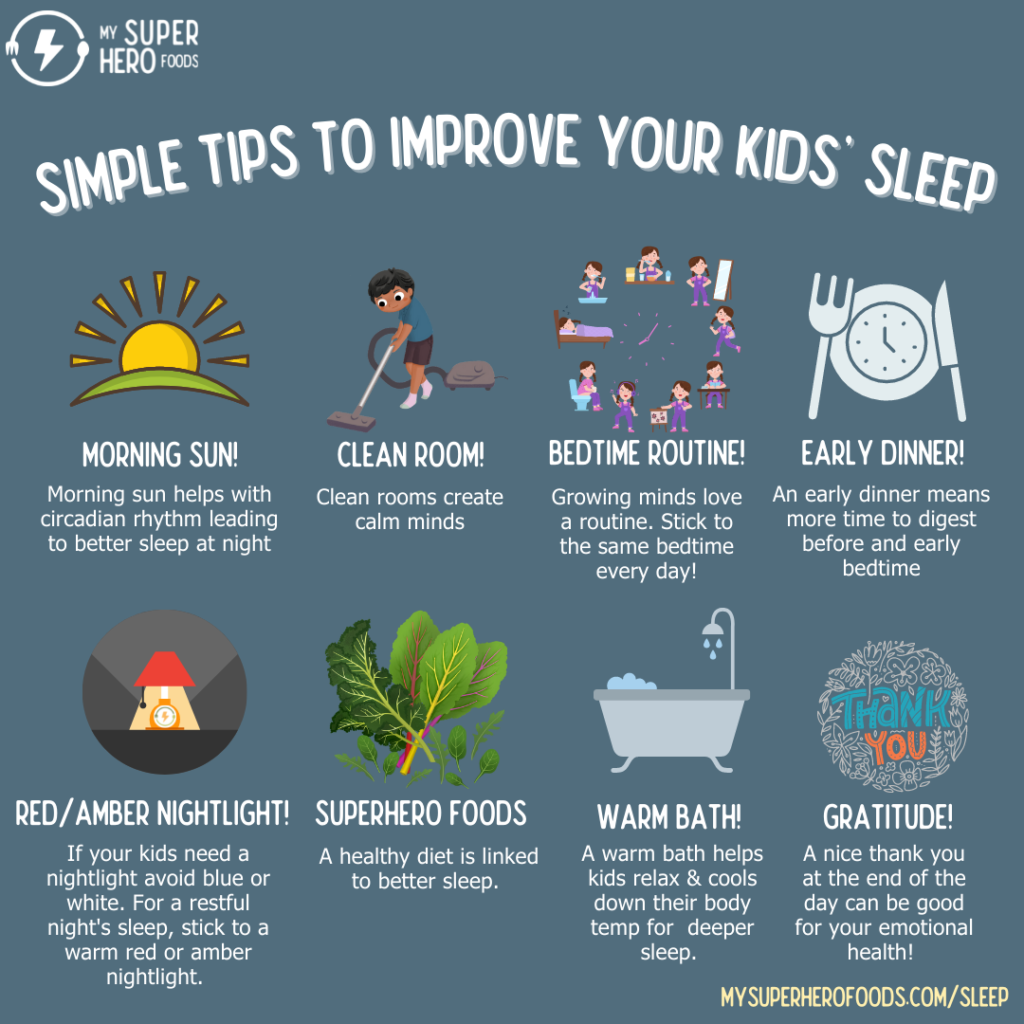 improve your kids' sleep