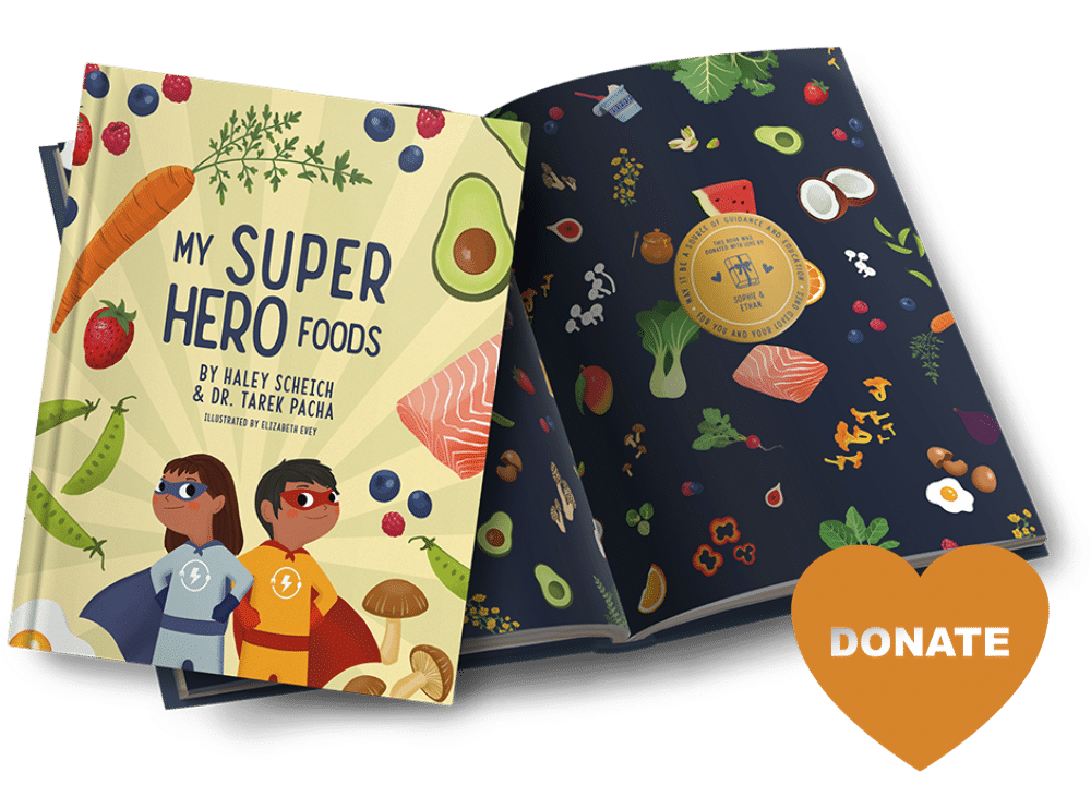 My SuperHero Foods School Donations Giving Tuesday